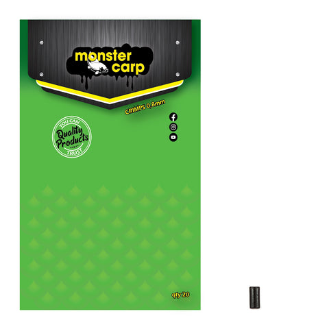 Crimps 0.8mm - Monster Carp
