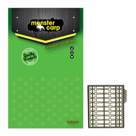 Bait Stops Extender Brown - Monster Carp