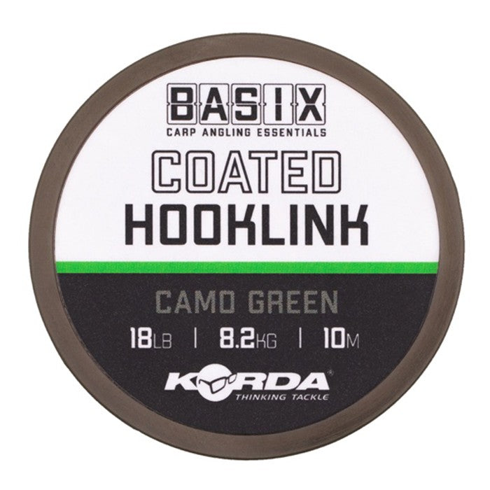 Hooklink - Korda Basix Coated 18lbs 10m