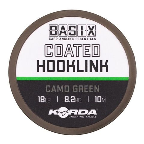 Hooklink - Korda Basix Coated 18lbs 10m