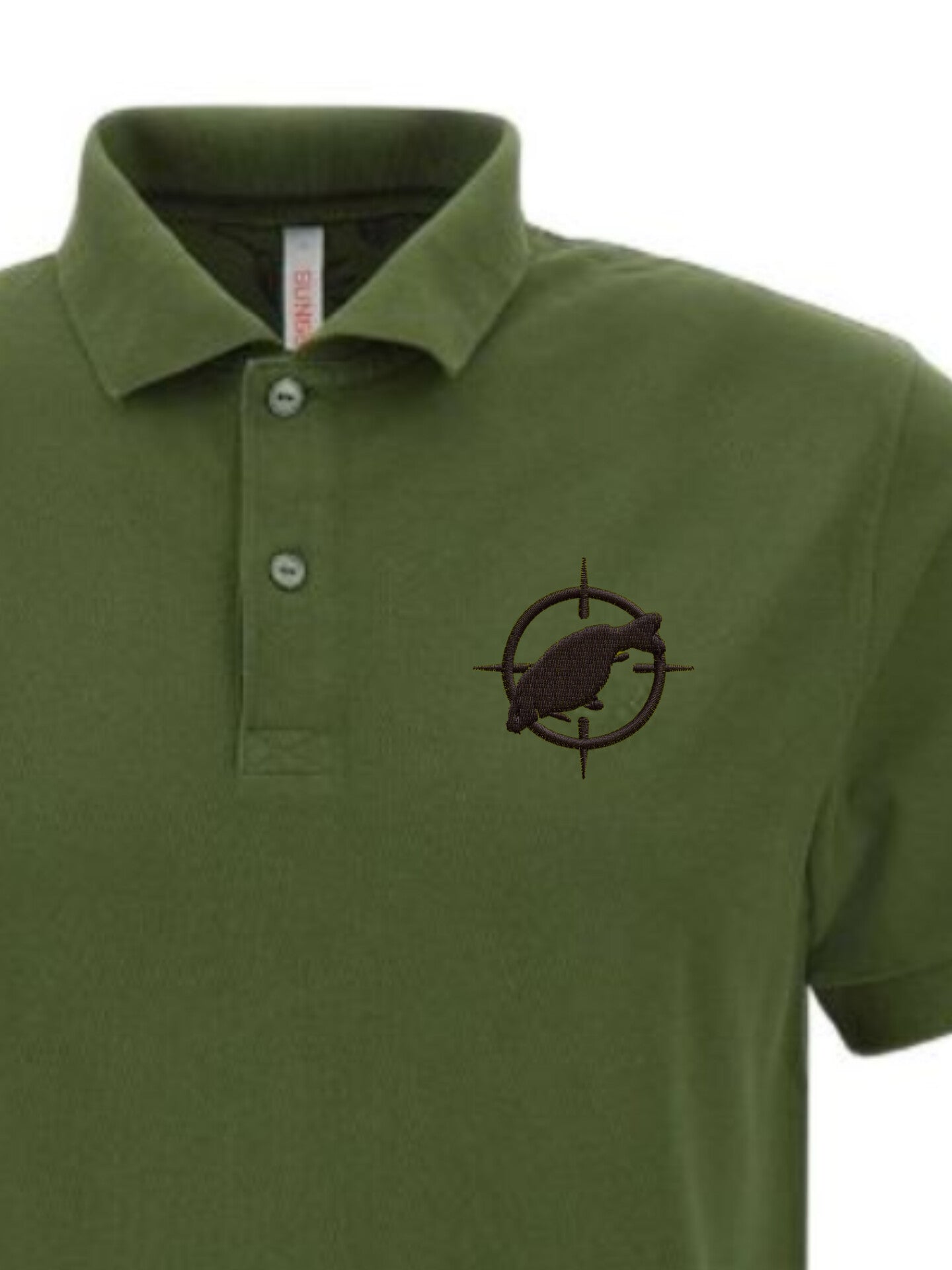 Shirt - LH Olive Golfer Embroided