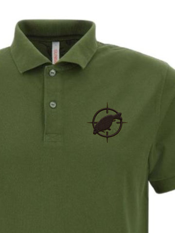 Shirt - LH Olive Golfer Embroided