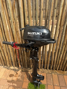 Used - Suzuki 4 stroke 2.5HP Tiller arm motor